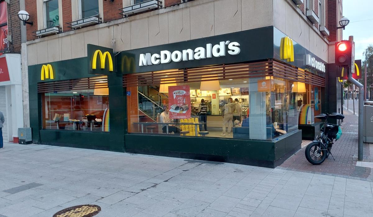 McDonald's confirms closure of restaurant at prime location in Irish