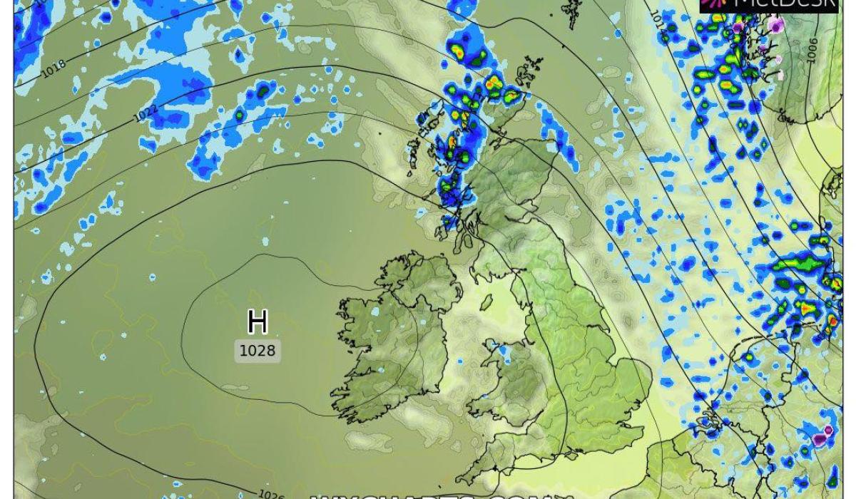 National Met Eireann's fiveday forecast has one major prediction for