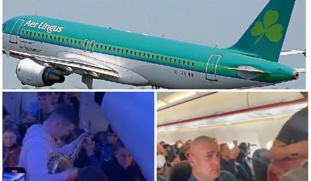 Trad session breaks out on delayed Aer Lingus flight but not everyone
