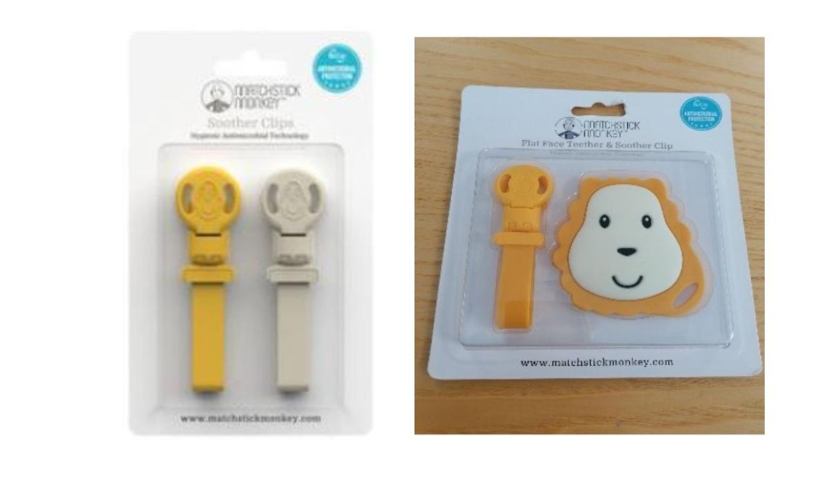 ALERT Baby teether and soother clips recalled for dangerous choking