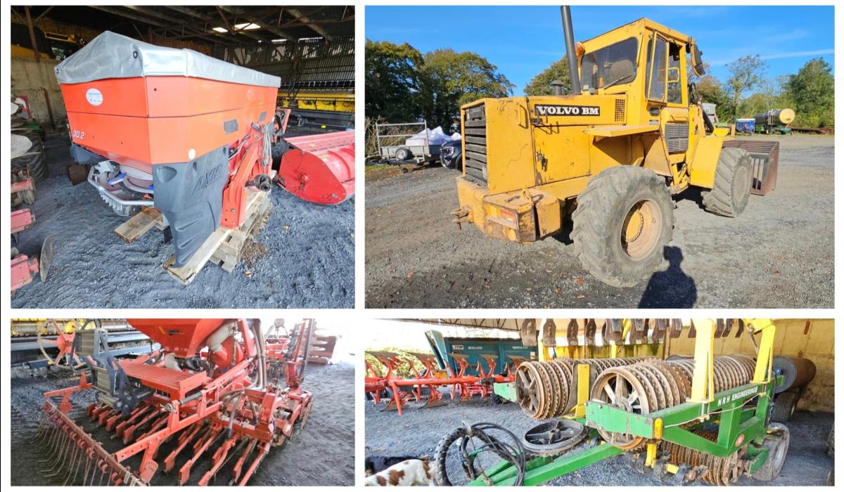 AUCTION Farm equipment up for sale in on line auction taking place