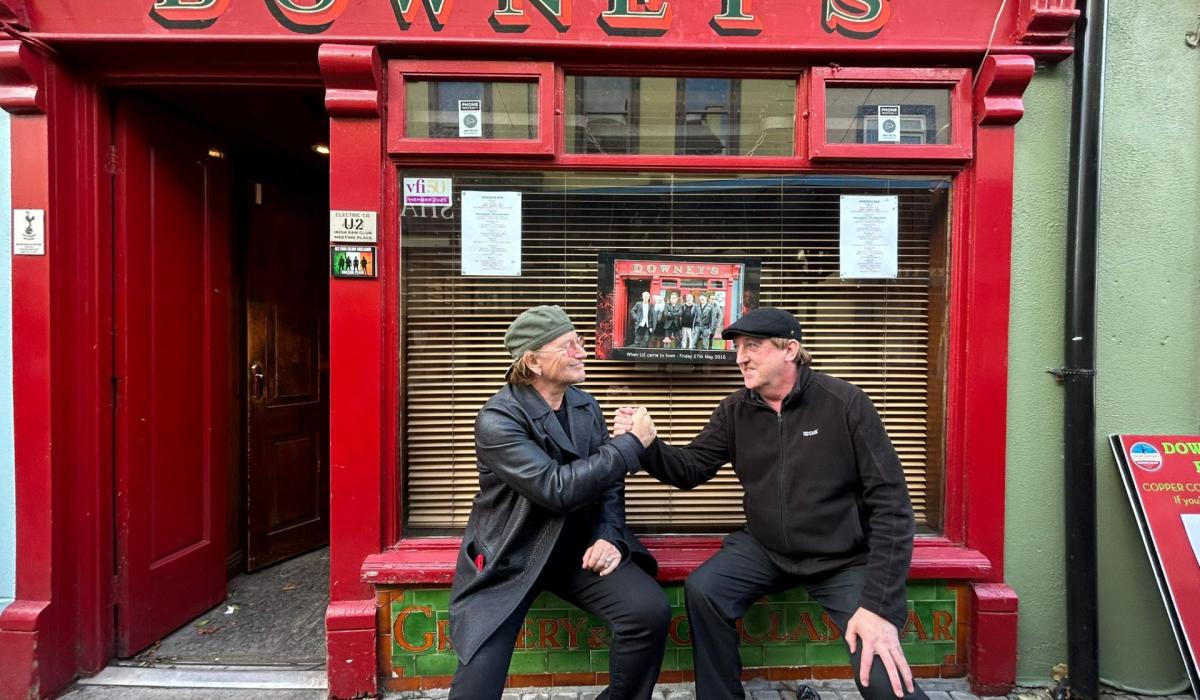 A Beautiful Day in the bar! Bono visits popular pub after birthday