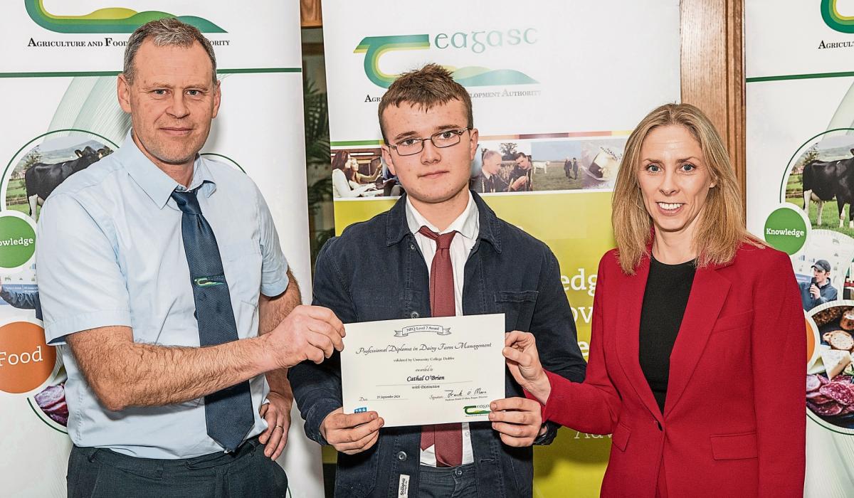 Limerick’s Cathal among new Graduates to drive dairy farming forward Limerick’s Cathal among new Graduates to drive dairy farming forward