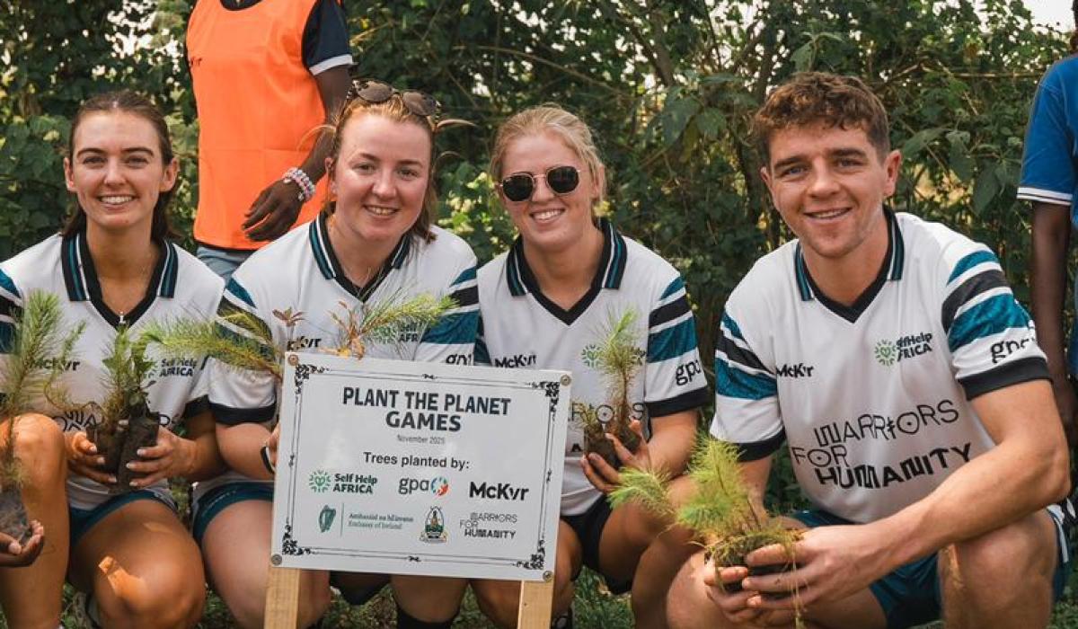 Four Limerick GAA stars spend a week in Uganda for ‘Plant the Planet’ campaign