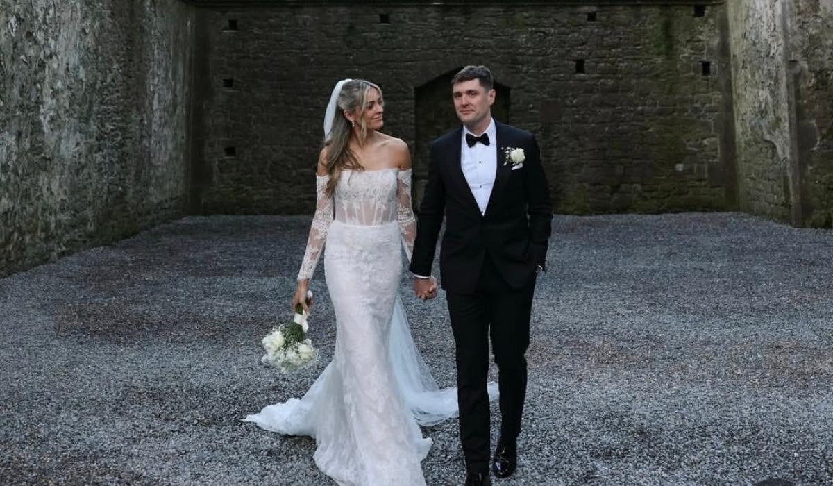 'Just married': Limerick's Louise Cooney and GAA star enjoy 'dream' wedding with son as pageboy