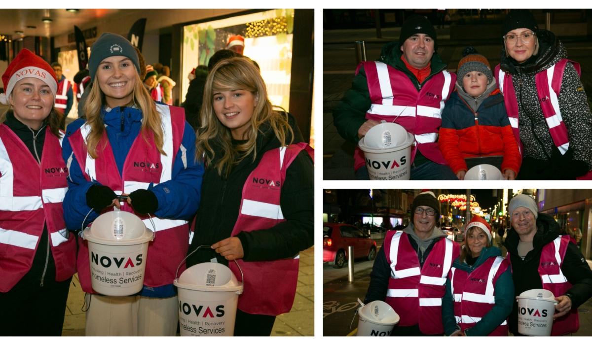 PICTURES: NOVAS Christmas Sleep Out in Limerick City