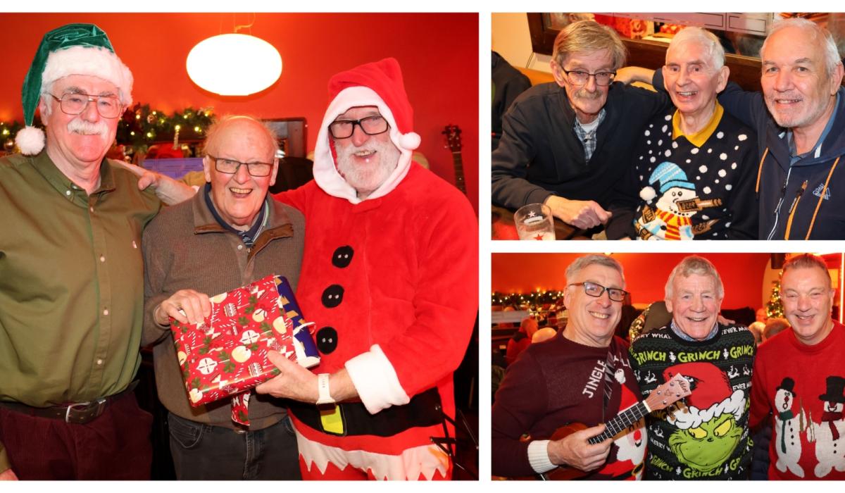 PICTURES: A Limerick Men's Shed throws a fantastic Christmas party