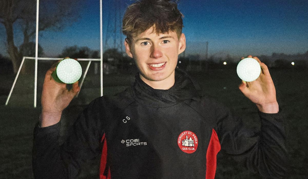 Limerick entrepreneur, 16, invents sliotar to facilitate hurling in the dark
