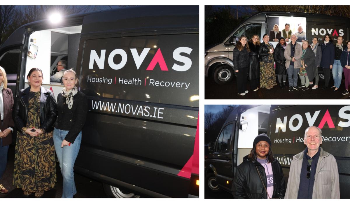 PICTURES: NOVAS hits the road with new street outreach unit to support Limerick’s homeless 