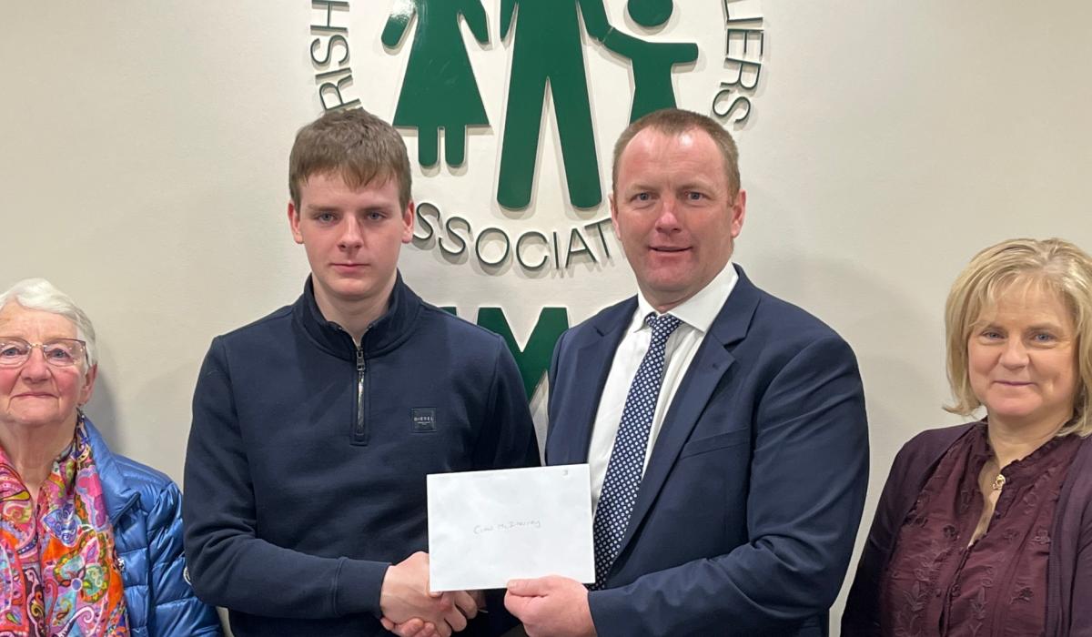 ICMSA scholarship awarded to student attending Limerick agricultural college