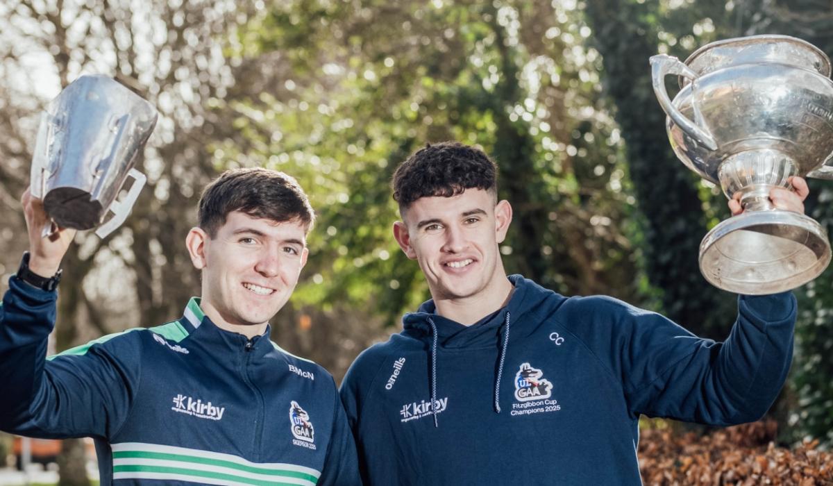 University of Limerick celebrates Sigerson and Fitzgibbon Cup triumphs