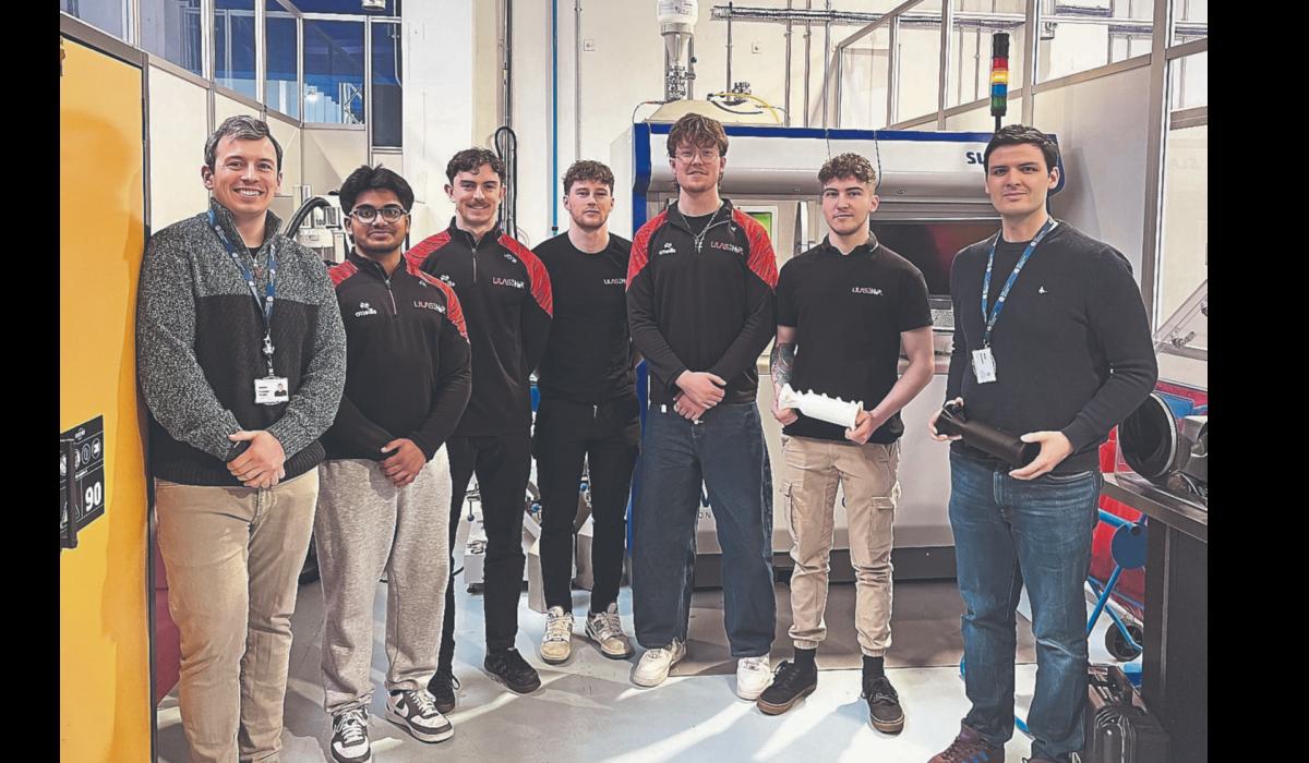 University of Limerick students pioneer a 3D-printed rocket engine