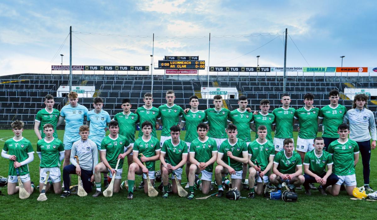 Two changes to Limerick minor hurling team for visit of Cork Limerick