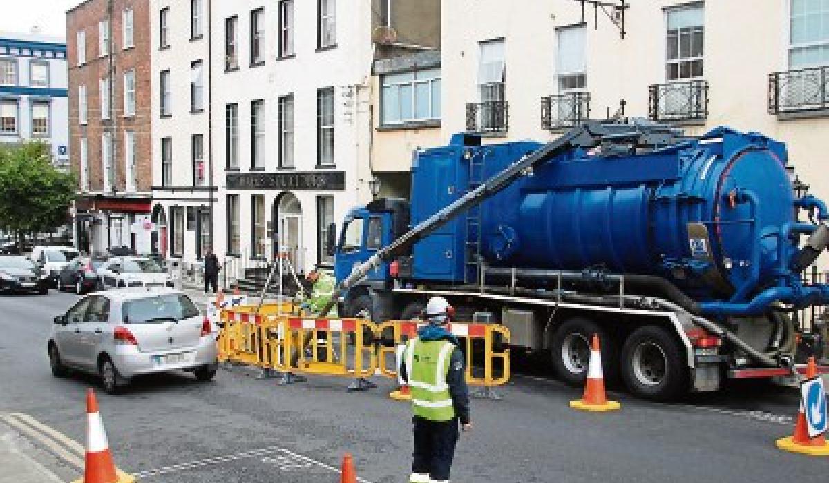 Water a lot of noise as firm pumps out Limerick city sewers Limerick Live
