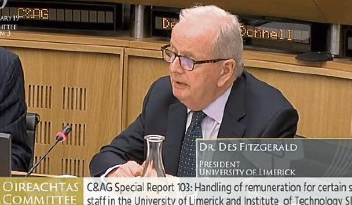 Held to account Second University of Limerick president given a torrid