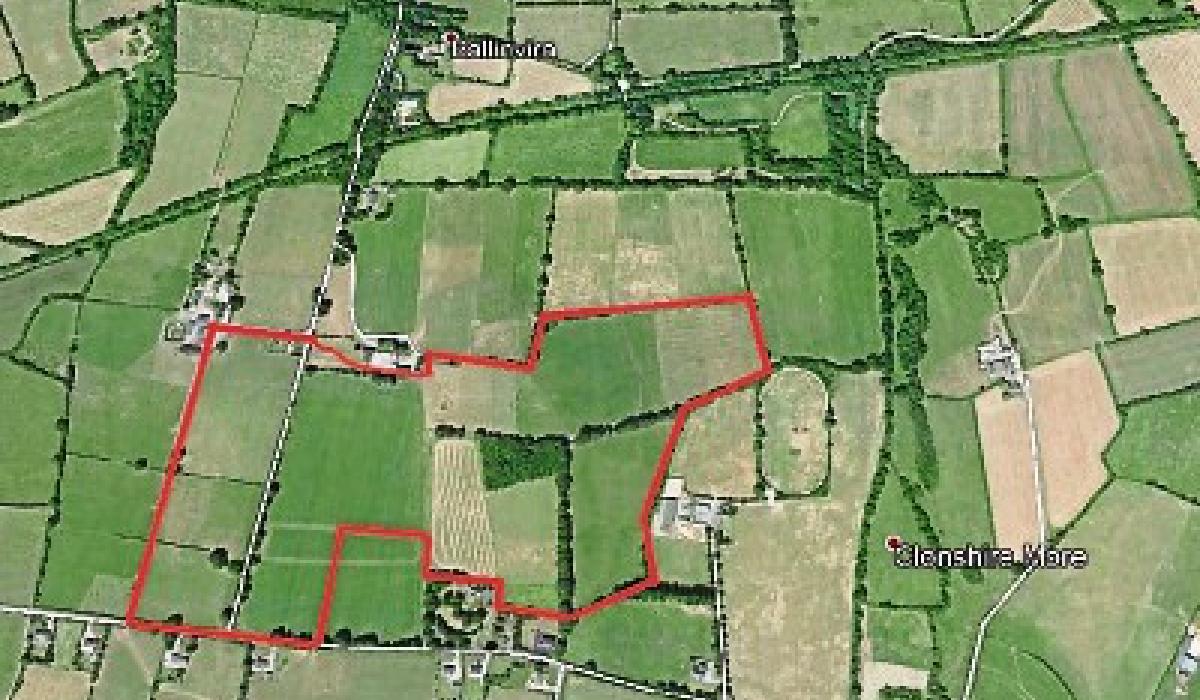 Close to 50 acres of prime County Limerick land for sale near Adare