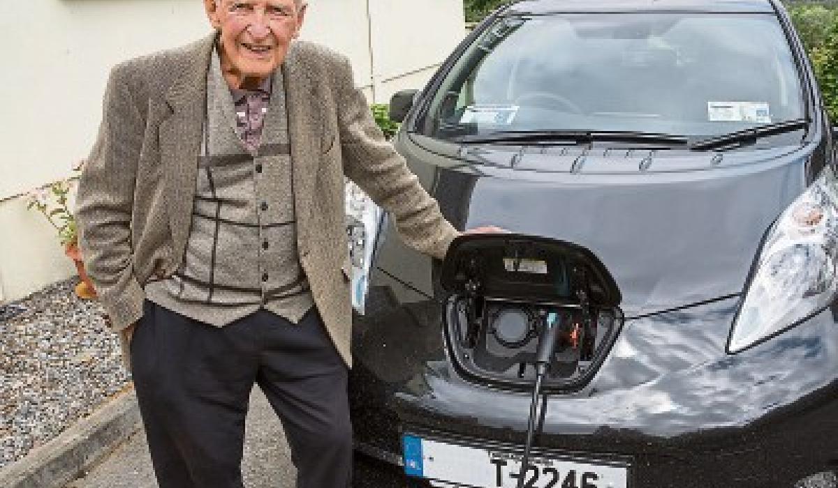 Centenarian plans visit to Foynes in new electric car Limerick Live