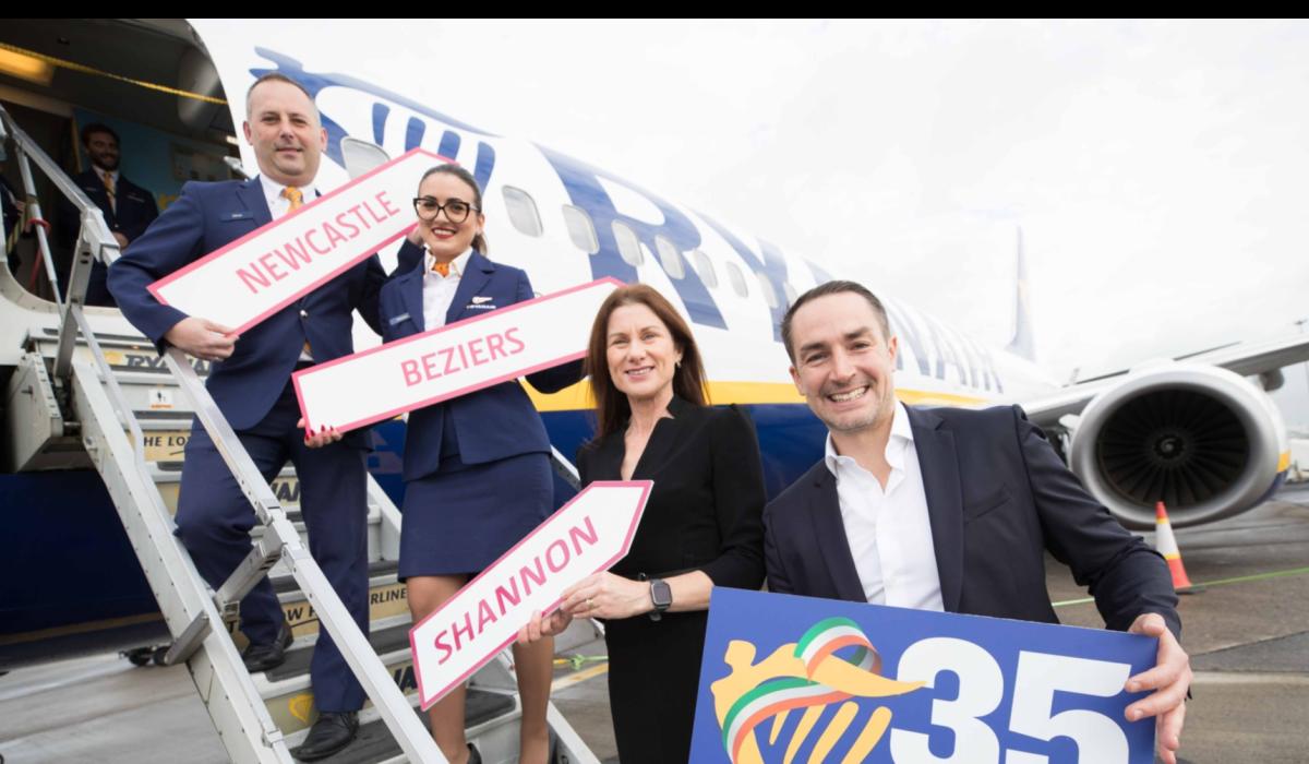 Ryanair adds new routes from Shannon Airport Limerick Live