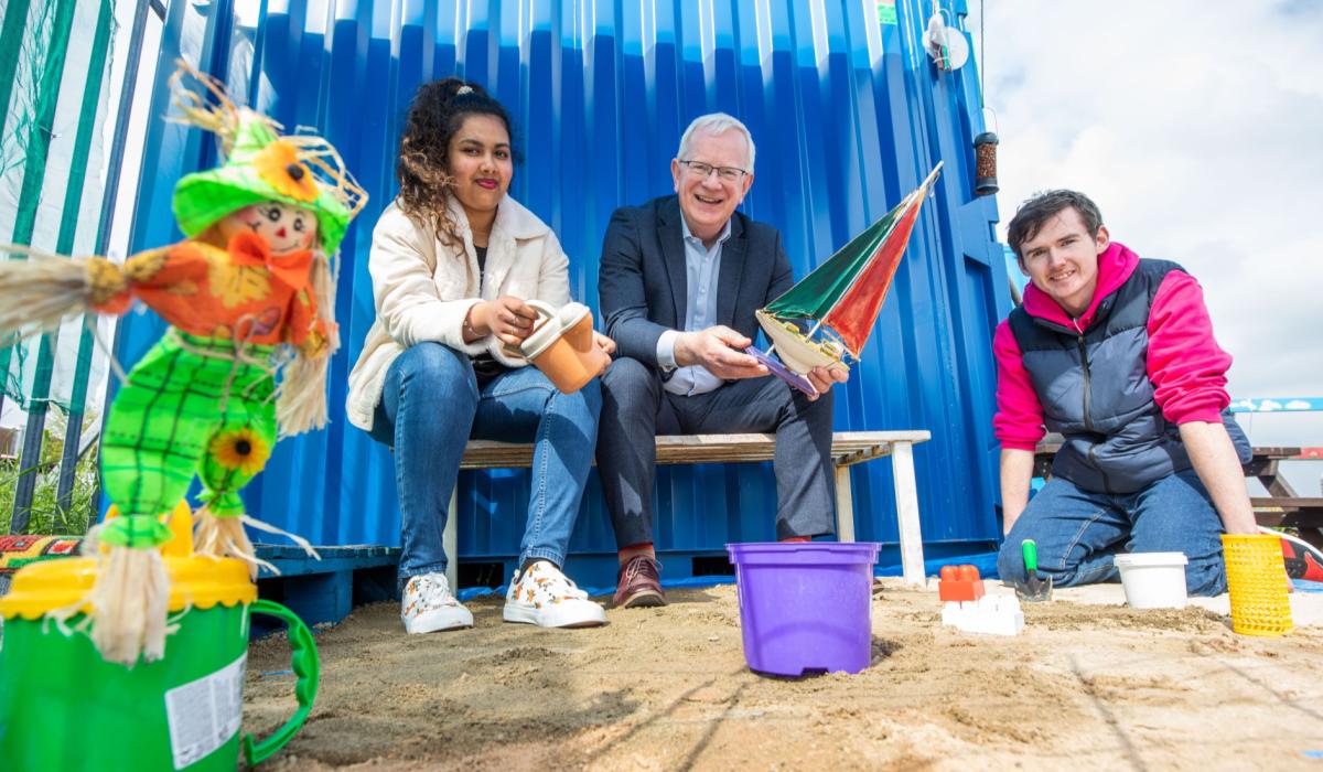 University unveils outdoor classroom for Early Childhood students at