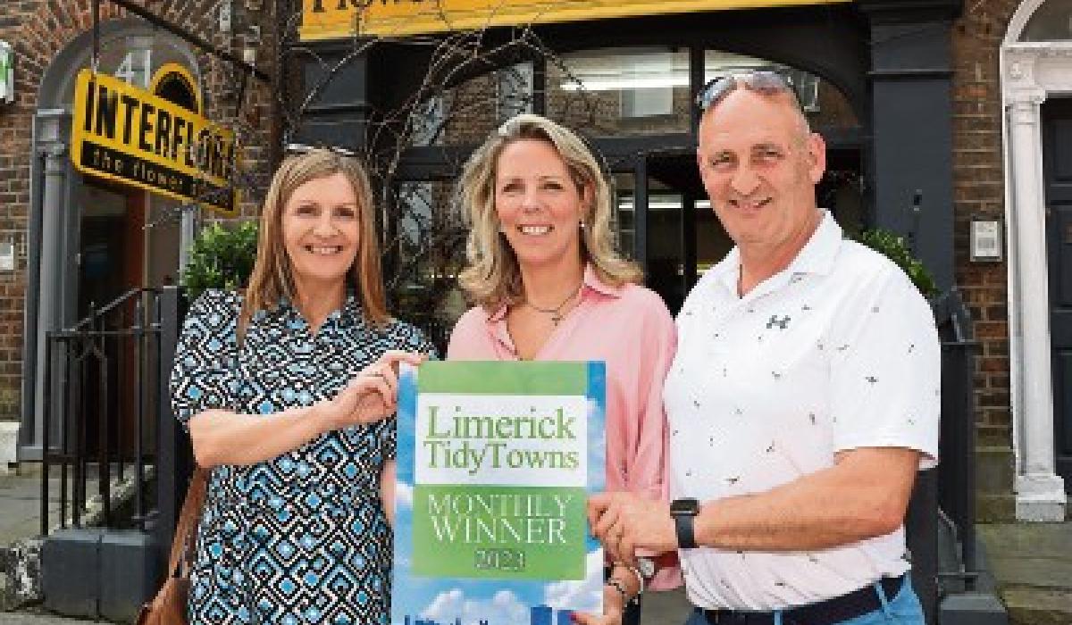 Owners of Limerick shop are blooming with pride after receiving award