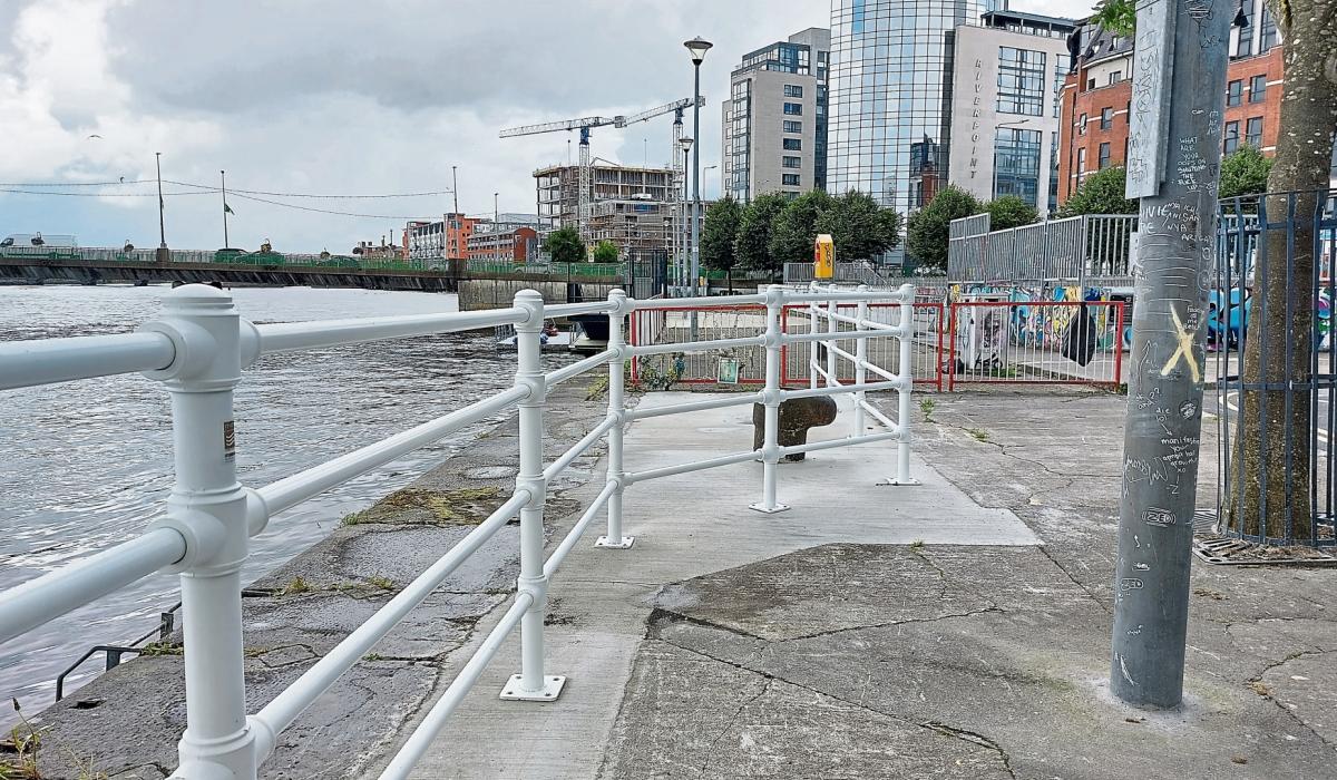 New railings close the river gap in Limerick city Limerick Live