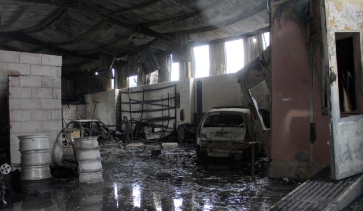 ‘Heartbreak’ as fire guts Limerick city garage Limerick Live