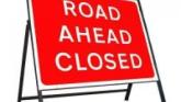 Road closed
