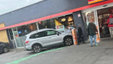 BREAKING: Scene cordoned off as car crashes into front of busy Limerick shop