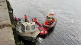 Limerick firefighters cut stricken vessel&rsquo;s anchor in dramatic river rescue