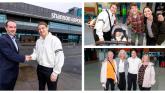 PICTURES: Olympic medallist and world champion boxer passes through Shannon Airport