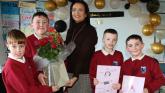 Pupils surprise retiring principal of Limerick school with touching song written in her honour