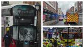PICTURES: Dublin community in shock as one person dead following horror bus crash