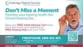 Don&rsquo;t miss a moment: Prioritise your hearing this World Hearing Day