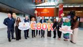 'Extremely grateful' - Shannon Airport staff help raise &euro;80k for local charity partners