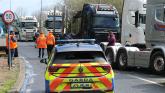 Traffic chaos continues in Limerick as essential supplies begin to leave Foynes Port