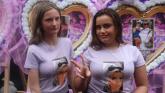 PICTURES: Poignant T-shirts with photo of Limerick mum Scarlett Faulkner worn at her reposal