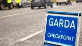 Garda checkpoint