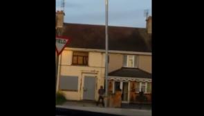 WATCH: Viral video of steel pole cut down in Limerick city
