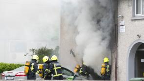 Emergency services attend scene of house fire in Limerick city