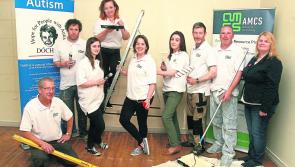 Limerick IT company brightens up Dochas centre with a lick of paint