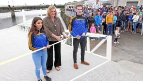 SLIDESHOW: €200K floating pontoon launched at Limerick city strand 