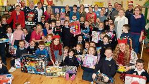 SLIDESHOW: Regeneron spreads Christmas cheer in Limerick school