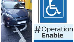 Motorist fined by gardai in Limerick for parking in wheelchair space