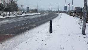 WATCH: Gardai in Limerick warn motorists to 'avoid unnecessary journeys'