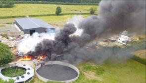Fire crews tackle blaze at Limerick farm