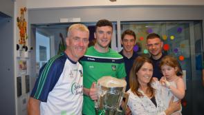 SLIDESHOW: Victorious Limerick hurlers visit children at Temple Street Hospital