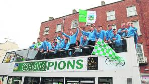 WATCH: All-Ireland champions tour Limerick city in sensational homecoming party