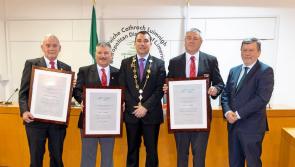 SLIDESHOW: Limerick Mayor honours Geraldines AFC stalwarts