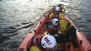 Search launched for three people and their dog 