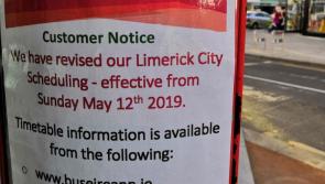 Bus Eireann issues apology over posters advising Limerick commuters to go online for timetables